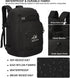 KEOFID Ski Boot Bag for Men and Women, 50L Ski Travel Backpack and Snowboard Bag