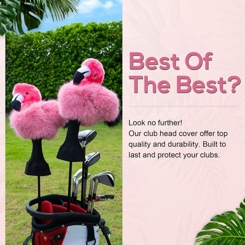 mytag Funny Golf Club Head Covers - Animal Plush Driver Headcover