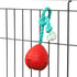 Fossa Interactive Dog Toys, Puzzle Treat Dispenser with Rope for Reducing Boredom and Anxiety