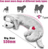 Moropaky Dog Heartbeat Toy - Anxiety Relief for Puppies, Grey
