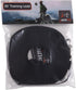 LupinePet Basics 1/2" Black Extra-Long Training Lead/Leash for Small Pets, 30-foot