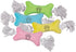 Zanies Tiny Tugger Dog Toys, Blue, 7"