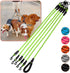 Five Dog Leash - 5 Way Leash for Dogs, 360° Swivel No Tangle Walking Leash for 5 Dogs, Comfortable with Reflective