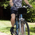 BESPORTBLE Front Folding Bike Basket with Removable Liner Bag Quick Release Bicycle Carrier for Small Dogs Cats Picnic