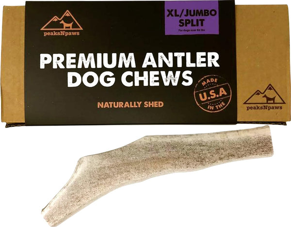 Premium All-Natural Grade A Split Elk Antlers for Dogs – Naturally Shed in The Rocky Mountains – No Additives, No