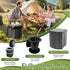 BALLA BALEIN Portable Camping Toilet Kit for Adults, Upgrade Travel Potty Seat with Lid Removable Paper Holder