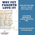 (10 Inch 4 Amazing Dog Treats - Beef Cheek Rolls Regular - Pcs) - Safe Rawhide Alternative Dog Chew - Great for Power
