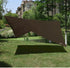 Gold Armour Rainfly Tarp Hammock 14.7ft x 12ft | Premium Waterproof Ultralight Camping Shelter Canopy, Brown