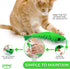 Ronton Cat Toothbrush - Durable Hard Rubber Dental Care, Interactive Chew Toy for Cats (1 Pack Green, Shrimp)