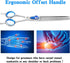 8'' Thinning Shears for Dogs, Professional Grooming Shears, Japan 440C Stainless Steel, Sharp Heavy Duty Blending
