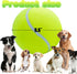 Giant 9.5" Dog Tennis Ball, Large Pet Toys for Small Medium Large Dogs with Inflating Needles