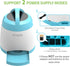 PETGEEK Dog Treat Dispenser with Button, Automatic Dog Feeder with Remote Control and Dual Power Supply, Dogs Puzzle