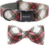 ARING PET Dog Collar Bowtie, Adjustable Collars for Dogs Small Medium Large