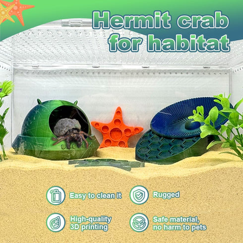 Generic Hermit Crab Climbing Toys - Hermit Crab Climbing Tank Accessories Hide, Hermit Crab Climbing Toys, Hermit Crab