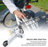 VBESTLIFE Electric Bike Seat Post, Foldable Metal Seatpost with Anti Theft Key Internal Lock for Bike Accessory