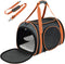 OKMEE Cat Carrier TSA Airline Approved with Ventilation for Small Medium Cats Dogs