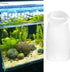 QWORK 3D Honeycomb Aquarium Filter Pads, 8 Pack White Filter Socks for Fresh & Saltwater Tanks, 4"x11.8".
