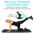 Vive Workout Ankle Straps for Women, Cable Kickback Machine Pair for Weighted Legs, Glutes, Abs