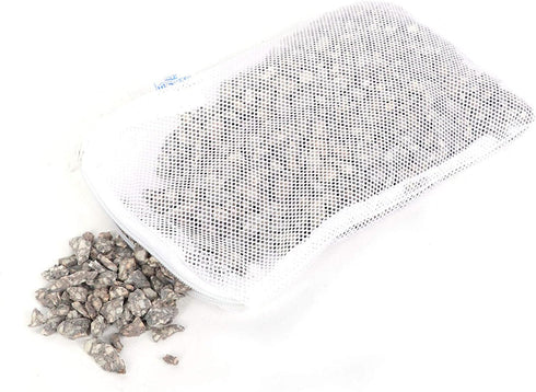Aquarium Zeolite Filter Stone with Media Bag, Fish Water Purification Odor Remover for Fish and Pond
