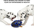 Pets First NCAA Flordia Gators Football Treat Dispensing Toy for Dogs and Cats, Rubber Ball Dog Toy, Interactive Fun Dog Treat Toy, Natural Rubber Dog Feeding Toy