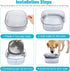 UPSKY 70oz Dog Water Bowl, 2L No Spill Large Capacity Slow Water Feeder, Spill Proof Pet Water Dispenser for Travel