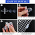 8 Pcs Aquarium Fish Tank Divider, Plastic Egg Crate Isolation Board with 10 Pcs Suction Cups, 11.8 × 11.8 in