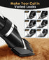 2-Speed oneisall Quiet Cat Clippers for Matted & Long Hair, Cordless Pet Shaver Grooming Kit for Cats, Small Dogs