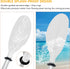 Kayak Paddle - 88in 4 Pieces Heavy Duty Aluminum Alloy Boat Oars, Adjustable Fishing Kayak Paddle