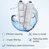 driamor 6 Pack RF-S Filter Cartridges for Top Fin Retreat RF-S Filter, Aquarium Refill