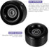 PATIKIL 8 Pack Roller Skate Wheels, 58mmx32mm Quad Wheels with ABEC-9 Bearing, 82A PU, Includes 2 Toe Stoppers