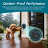 Communication, Potty(2 1 Halo Paw Smart Dog Door Bell Touch-to-Ring BK Dog Bells to Go Outside, LED Light Wireless Dog