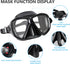 Snorkel Set Adult Snorkeling Gear Anti-Fog Panoramic Scuba Diving Mask and Dry Snorkel Tempered Glass Anti-Leak Snorkel