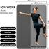 FrenzyBird Large Yoga Mat 6 'x 4' Non-Slip Fitness Mat for Gym and Floor Workouts