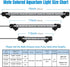 iKefe 11" Color Changing LED Fish Tank Light with Remote, Submersible Aquarium LED Fixture for Freshwater/Saltwater