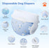 Mosamart Count 30PCS) Disposable Dog Diapers Absorbent Soft Puppy Doggie Diapers for Female Dogs with Stretchy Waist