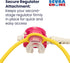 Scuba Choice Diving Silicone Regulator Necklace, Durable Backup Holder for BCD, Flexible Design