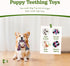 SHARLOVY Puppy Rope Toy - Dog Rope Toy for Small Dogs, Cotton Interactive Tug of War Chew Toy for Puppies