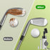 Pro Golf Club Cleaner Brush with Golf Groove Sharpener Tool, 8 Inches Water Brush with Clip