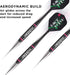Viper Vanity Series Steel Tip Dart Set, 22-Grams, Brass Barrels, Deluxe Dart Case
