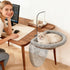 Generic Hammock Desktop Cat Bed, Small Kitten Table Perch, Space-Saving for Living Room Indoor Office Home Bedroom