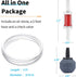 Pawfly Aquarium 15-40 GPH Compact Air Pump, Quiet Oxygen Aerator Pump with Air Stone and Accessories