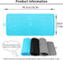 Ptlom Dog Food Mat, Anti-Slip Waterproof Feeding Mat for Dogs and Cats, Prevent Messy Spills