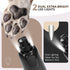 BUCKOLLAR 6-Speed Trimmer Set Quiet Dog Nail Grinder with LED Light, Low-Vibration Electric Pet Nail for Dogs and Cats