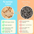 A Better Treat Organic Freeze Dried Chicken Breast Dog Treats, Organic, Single Ingredient | Natural Healthy High Value