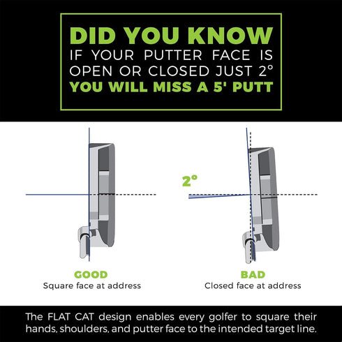FLAT CAT Tak Putter Grips