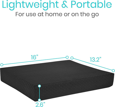 Vive Balance Pad - Foam Large Yoga Mat Trainer for Physical Therapy, Stability Workout, and Strength Training