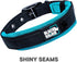 Black Rhino Comfort Collar, Ultra Soft Neoprene Padded Dog Collar for All Breeds, Heavy Duty Adjustable Reflective