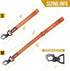 OneTigris BOLT Short Traffic Dog Leash for Small Medium Large Dogs(Orange,S)