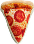 Huxley & Kent Plush Dog Toy w/Squeaker - Pup-eroni Pizza, Cute & Tough Stuffed Toy for Small & Large Dogs