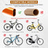 2~4 60 lbs Kids Bike Seat Front Mounted, Child Bike Seat with Foot Pedals and Guardrail, Suitable for Children Years